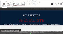 Desktop Screenshot of koi-prestige.com